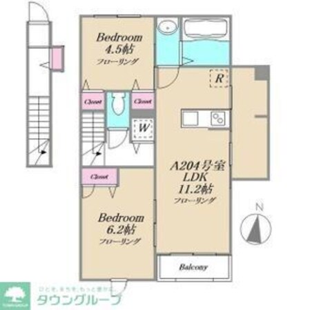 ihana gardenの物件間取画像